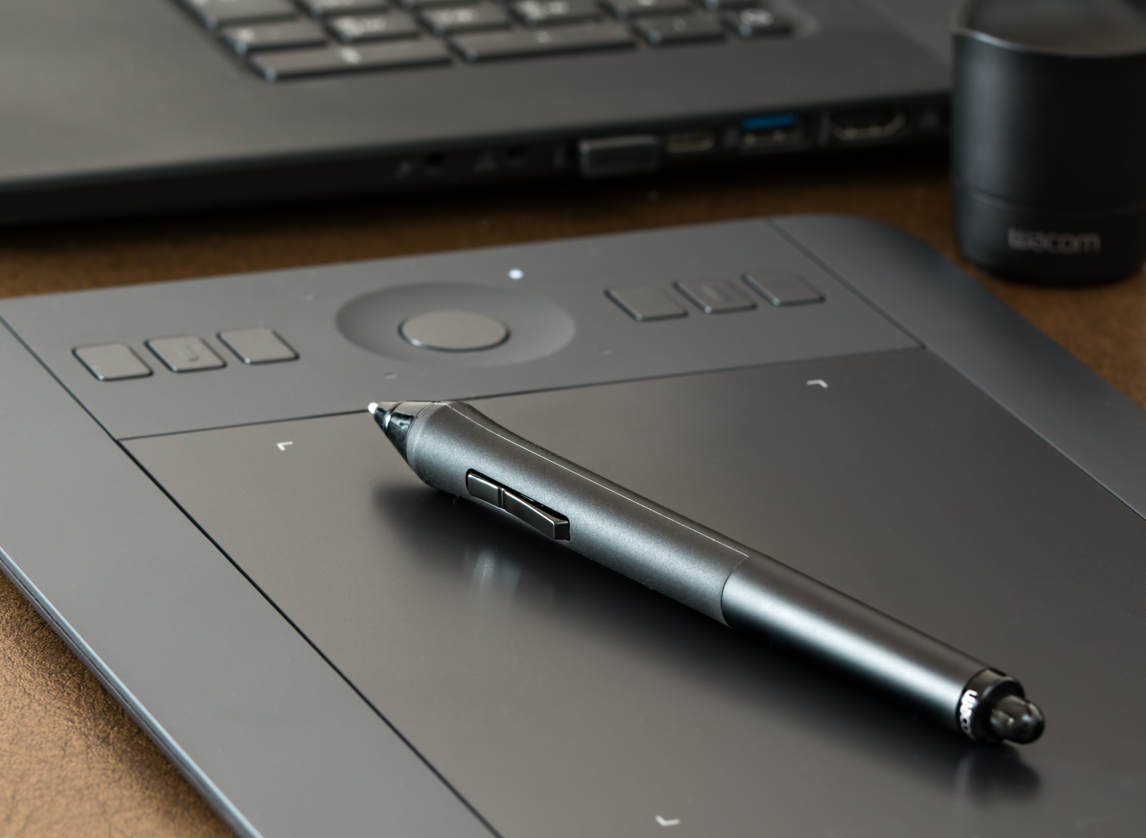 Graphics Tablet Close-Up